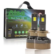Headlight Fog Light led Ai80 80 Watts Color Control Via Mobile App Dark