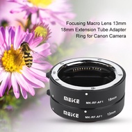 Meike MK RF AF1 Metal Automatic Focusing Macro Lens 13mm 18mm Extension Tube Adapter Ring for Canon 
