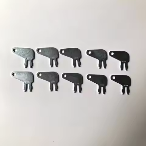 10Pcs 8398 Key 7N0718 8H-5306 Forked Key For CAT Caterpillar Switch 8H5306 Excavator Dozer
