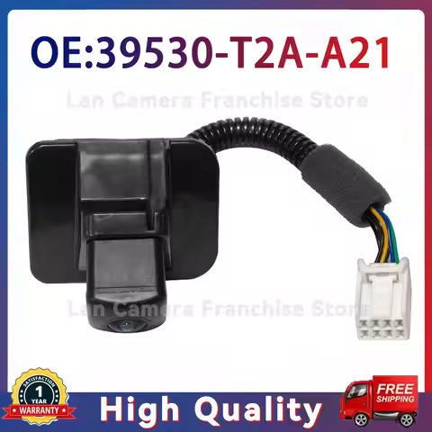 39530-T2A-A21 Car Rear View Camera For Honda Accord 2014-2017 2.4L 3.5L Reverse Parking Assist Backu