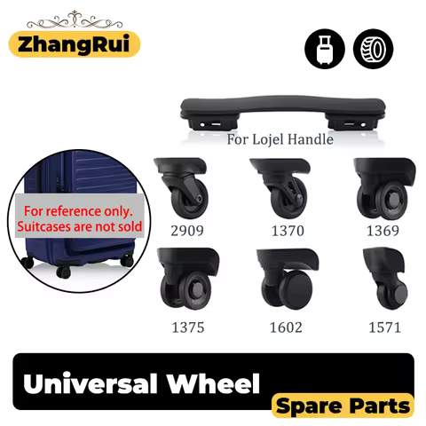 Handle/Wheels Suitable for LOJEL Universal Wheel Luggage Accessories Wheels for Suitcase Replacement