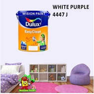 WHITE PUPRLE 4447 J ( 5L ) ICI DULUX EASY CLEAN / EASYCLEAN INTERIOR PAINT