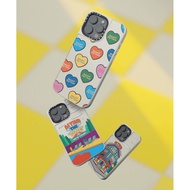 CASECASE X Beyond The Vines Multi Heart Case Magnetic suction Black&Sliver Mirror iPhone Case IPhone