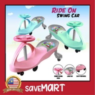 Kids Swing Car Plasma Ride On Push Car With Music For Kids 1-3 Years Old/Kereta Tolak Budak