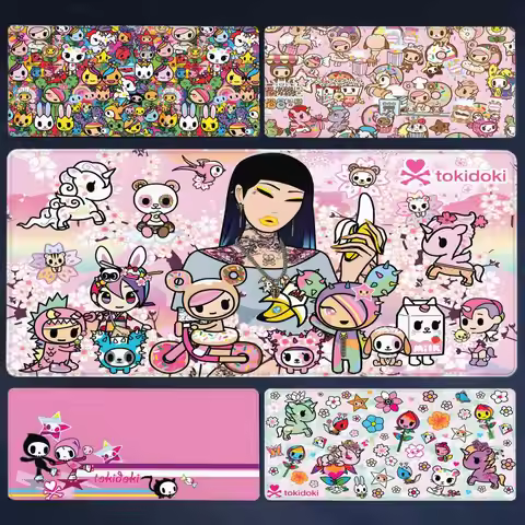 Japan Cute Tokidoki Mousepad Boy Pad Natural Rubber Gaming mousepad Desk Mat Size for Gameing World 