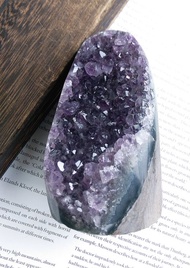 Amethyst  烏拉圭產地 原皮紫水晶  紫水晶晶鎮 天然礦石 原礦