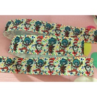 SALES new 1 Yard Grosgrain Ribbon DR SEUSS THING 1 THING 2 DOT 1" / 25mm