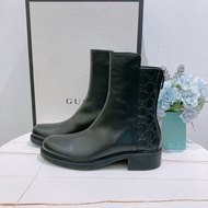 TW4308古馳cc壓紋中筒女裝鞋