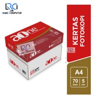 A4 HVS 70 GSM Paper - 1 Box = 5 Reams for Photocopy Harders Printed paper/