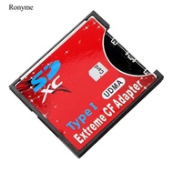 [Ronyme] Single Flash SD MMC    Standard CF  Type  CF Card Adapter High  for Camera (SD-CF Adapter)