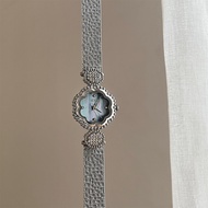 IEKE Xiaoxiangfeng Camellia Mesh Watch Womens Antique Style Light Luxury Niche Small Exquisite Fashi