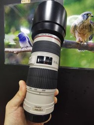 canon 70-200mm f4 L IS 70-200 mm f4L  歡迎trade in camera and lens