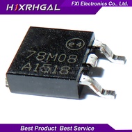 10PCS SMD 7808 78M08 TO-252 L78M08CDT L78M08 three new original