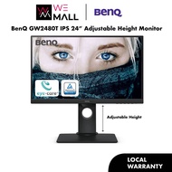 BenQ GW2480T IPS 24 inch Height Adjustable Best for Working and Learning at Home Brightness Intellig