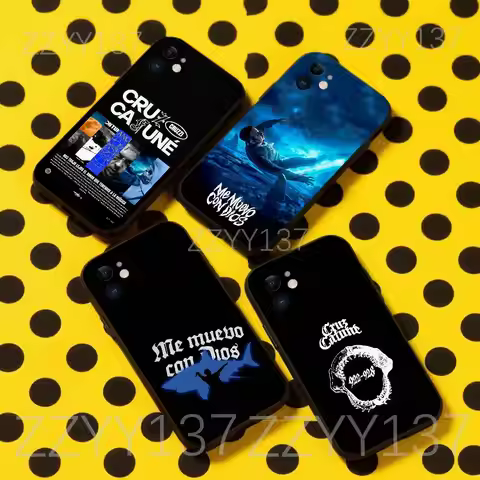 Cruz Cafune Me Muevo Con Dios Phone Case For iPhone 17,16,15,14,13,12,11,Pro,Max,Plus,Air,X,XS,XR,SE