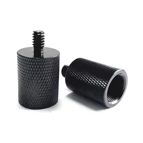 1/4 and 3/8 M to 5/8 F lengthen MicrophoneScrew Adapter for Microphone Stand Accessories Live Stream