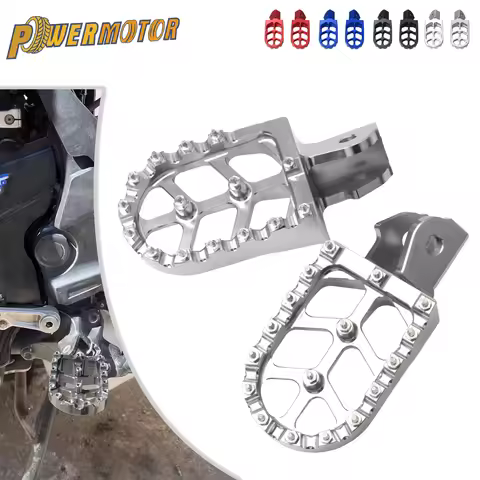 Motorcycle Footrest Pedal For HONDA CRF XR 50 70 110 M2R SDG DHZ SSR KAYO Pit Bike Colorful Footrest