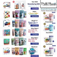 Milk Planet Breastmilk Storage Bags  with Thermal  Sensor Indicator( 3.5oz/4.5oz/5oz/6oz/7oz/10oz/12