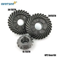 Oversee 6P2 Gear Kit For Yamaha Outboard 4 Stroke 200 225 250HP 6P2-45560 45551 45571