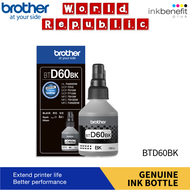 Brother Original BTD60BK + BT5000 Ink Set BTD60 T310 T510W T710W T810W T910dw - BT5000C BT5000M BT50