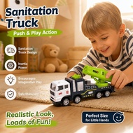 Kids Friction Powered Engineering Truck Set Fire Truck Excavator Mixer Garbage Truck Missile C6e9