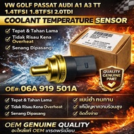 VW GOLF PASSAT AUDI A1 A3 TT 1.4TFSI 1.8TFSI 2.0TDI COOLANT TEMPERATURE SENSOR（MADE IN LUXEBURG ）OE：