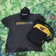 Topi & Tas CATERPILLAR/ Hitam Kuning (ORIGINAL)