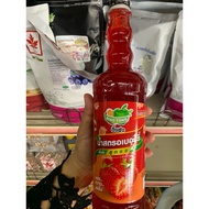 Cordial Ding Fong ( Thai ) syrup juice fresh