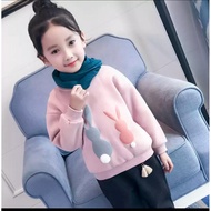 KALILA - BUNNY TAIL Girls' Sweater Fleece/