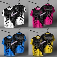 [Free Customized Name and Number] New Design T-Shirt Basketball Jersey T-Shirt Volleyball Jersey 3d 