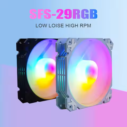 MANMU Case Fans Rgb Computer Cooler Fan For pc Fans & Cooling Rgb Cooler Fan
