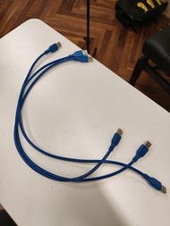USB 3.0 公對公數據線