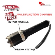 LED Flashlight ZOOM 4 in 1 HY-8810 黑鹰8810型超强