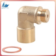 [gouyu77.vn] M18x1.5 90 Degree Oxygen Sensor Extender Brass Oxygen Sensor Spacer O2 Sensor Adapter O