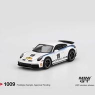MINI GT 1: 64 1009 Porsche 911 Dakar Dakar Rally 1974 Car Model