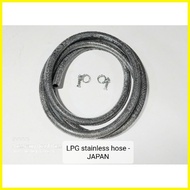 ✲ ◐ ◊ LPG STAR FUJI HOSE - Japan made flexible stainless hose/heavy duty stove hose.