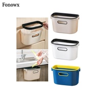 Fonowx Hanging Kitchen Waste Bins 7L Cabinet Door Hanging Wastebasket for Bedroom