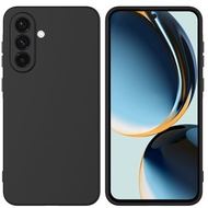 Liquid Silicone Case Phone Back Cover for Samsung Galaxy A57 A37 A56 A36 A26 A16 -Black