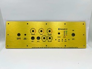 เพลทลำโพงบลูทูธZK-502Tย้ายวอ+MIC AM100F วัสดุคอมโพสิต ช่องเพลท5x23cm.วัดแบตเม็ดไฟ สวิตซ์ 12มิล DC 11