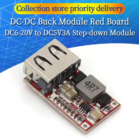Fine 6-20V 12V to 5V 3A CAR USB Charger Module DC Buck step down Converter 12v 5v Power Supply Modul