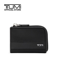 TUMI ALPHA กระเป๋าใส่บัตร ZIP CARD CASE สีดำ