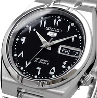 佐敦門市 全新 精工 Seiko 5 Sports SNK063 SNK063J SNK063J5 5仔 黑色 Black 鋼色 中東 阿拉伯 印地梵文 Middle East Arab Hindi 