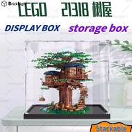 ✨Acrylic Display Case Transparent Case Dustproof Stackable Case labubu公仔盒 Lego 21318 Tree House