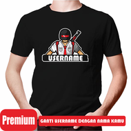 Kaos Custom Username PUBG mobile. Ubah Username sesuai dengan character kamu di game