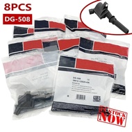 8PCS DG-508 Ignition Coil IC2042 For F-150 F-250 M USTANG L INCOLN M E RCURY EXPLORER DG-508 3W7Z-12