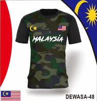 Jersey Malaysia Sport T-shirt Dewasa#48