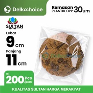 OPP SEAL PLASTIC 9x11CM | Plastic glue | CLEAR PLASTIC /200PCS