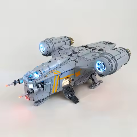 EASYLITE LED Light Kit For The Razor Crest 75331 Brick Building Block Set No Model