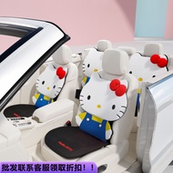 Straight hair car seat cushion cool cushion cartoo直发汽车坐垫凉垫卡通可爱车载女神款座套四季通用座垫zd1028