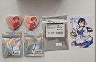 Lovelive µ's maki animate 上海公演 西木野真姫 心襟 襟章 umi 園田海末 魔法系列 生寫 相卡